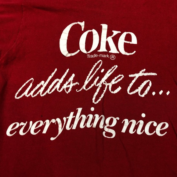 Coca-Cola ‘80s Single Stitch vintage shirt. - Picture 2 of 6